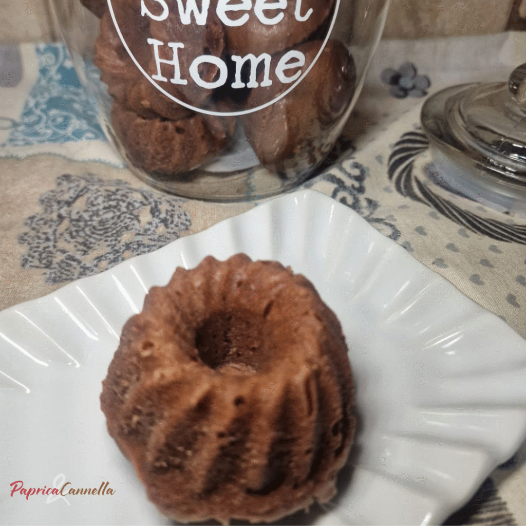 Ciambelline al cacao light paprica e cannella