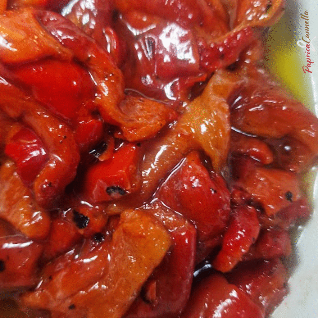 Peperoni arrostiti paprica e cannella