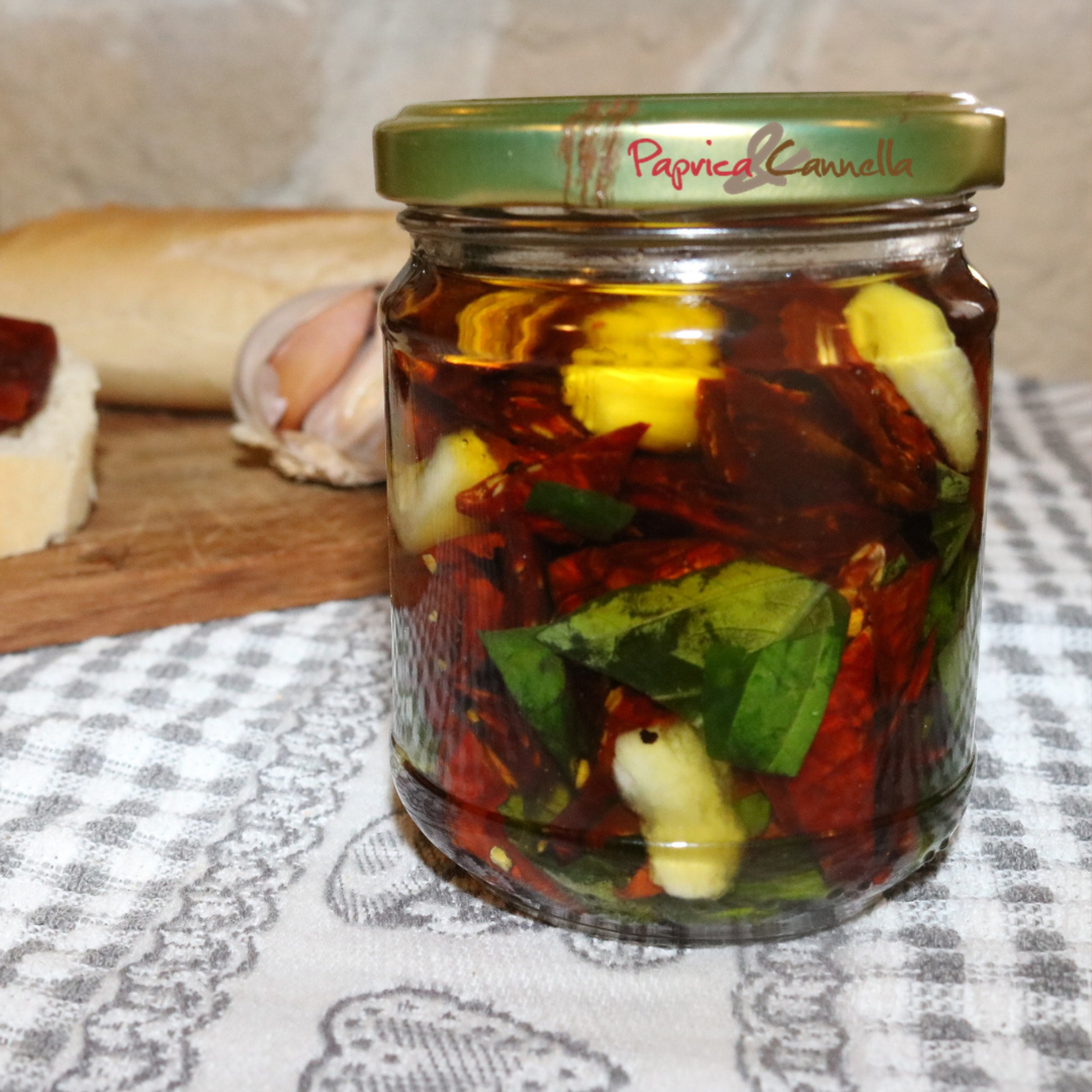 Pomodori secchi paprica e cannella