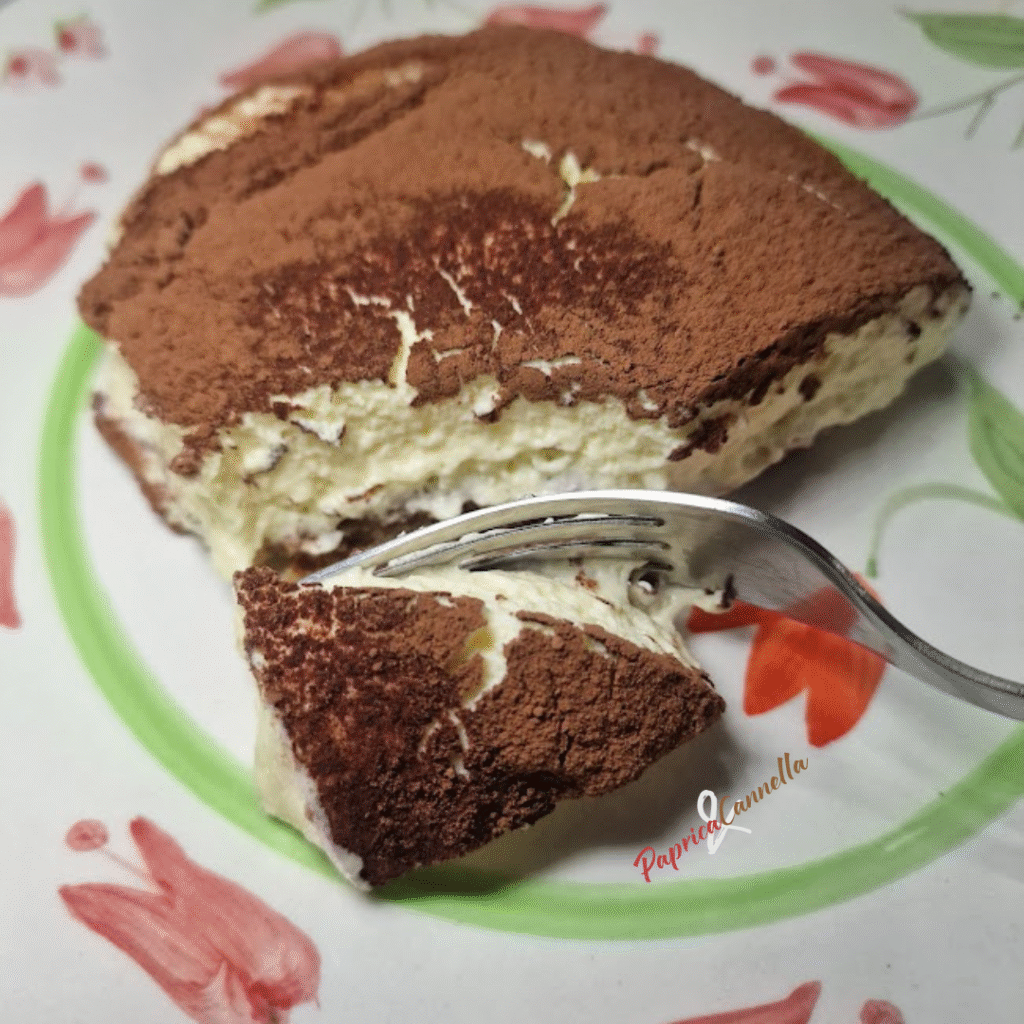 Tiramisù paprica e cannella