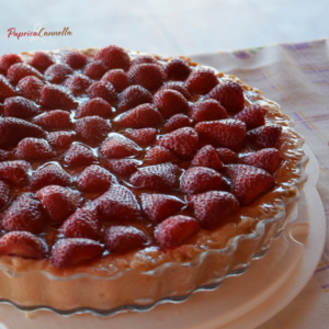 Crostata alle fragole paprica e cannella