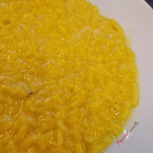 Risotto alla milanese paprica e cannella